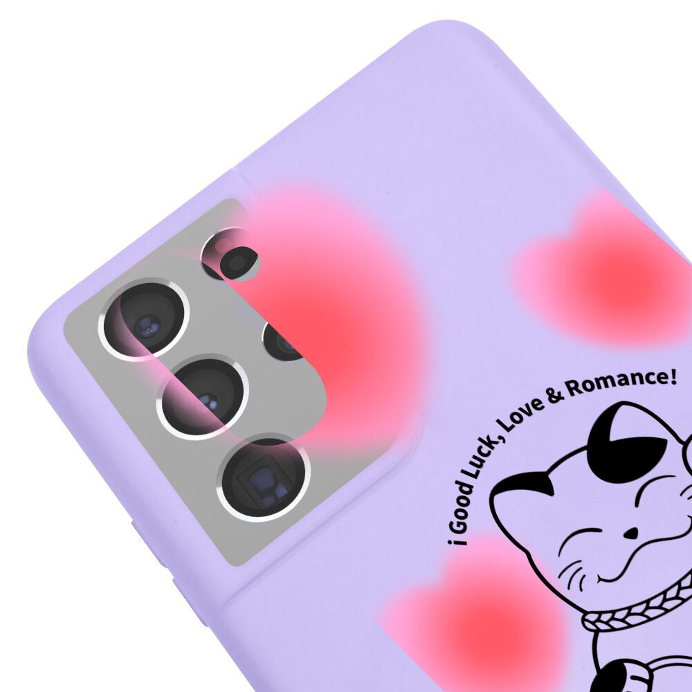 RenkliSilikonLila