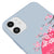 iPhone 11 Sakura Sunset Telefon Kılıfı - Renkli Silikon - Mavi