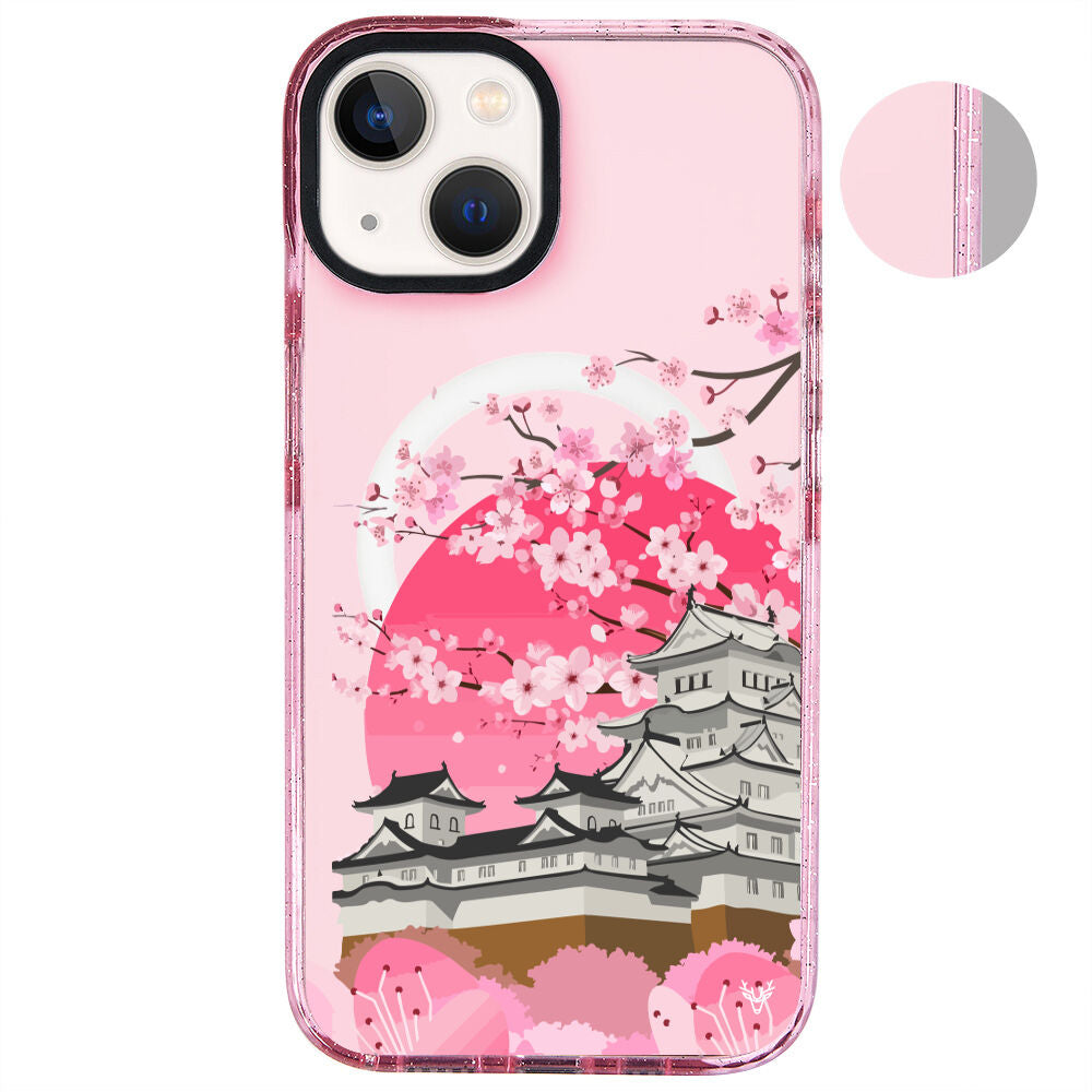 MagsafeliArtycaseSimliPembe