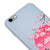 iPhone 6S Plus Sakura Sunset Telefon Kılıfı - Renkli Silikon - Mavi