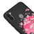 Samsung M11 Sakura Sunset Telefon Kılıfı - Renkli Silikon - Siyah