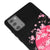 Samsung Note 20 Sakura Sunset Telefon Kılıfı - Renkli Silikon - Siyah