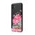 Samsung A05 Sakura Sunset Telefon Kılıfı - Renkli Silikon - Siyah