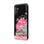 Samsung A05S Sakura Sunset Telefon Kılıfı - Renkli Silikon - Siyah