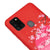 Samsung A21 S Sakura Sunset Telefon Kılıfı - Renkli Silikon - Kırmızı