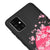 Samsung A71 Sakura Sunset Telefon Kılıfı - Renkli Silikon - Siyah
