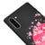 Samsung Note 10 Sakura Sunset Telefon Kılıfı - Renkli Silikon - Siyah