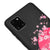 Samsung Note 10 Lite Sakura Sunset Telefon Kılıfı - Renkli Silikon - Siyah