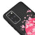 Samsung S20 Plus Sakura Sunset Telefon Kılıfı - Renkli Silikon - Siyah