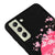 Samsung S21 Sakura Sunset Telefon Kılıfı - Renkli Silikon - Siyah