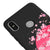 Xiaomi Note 6 Pro Sakura Sunset Telefon Kılıfı - Renkli Silikon - Siyah
