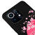 Xiaomi Mi 11 Sakura Sunset Telefon Kılıfı - Renkli Silikon - Siyah
