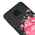 Xiaomi Redmi Note 9S Sakura Sunset Telefon Kılıfı - Renkli Silikon - Siyah