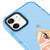 iPhone 12 Slant Eyes Telefon Kılıfı - Artycase - Azure