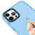 iPhone 12 Pro Slant Eyes Telefon Kılıfı - Artycase - Azure
