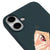 iPhone 16 Slant Eyes Telefon Kılıfı - Renkli Silikon - Haki