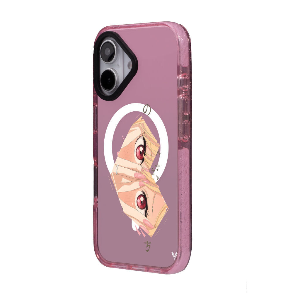 MagsafeliArtycaseSimliPembe