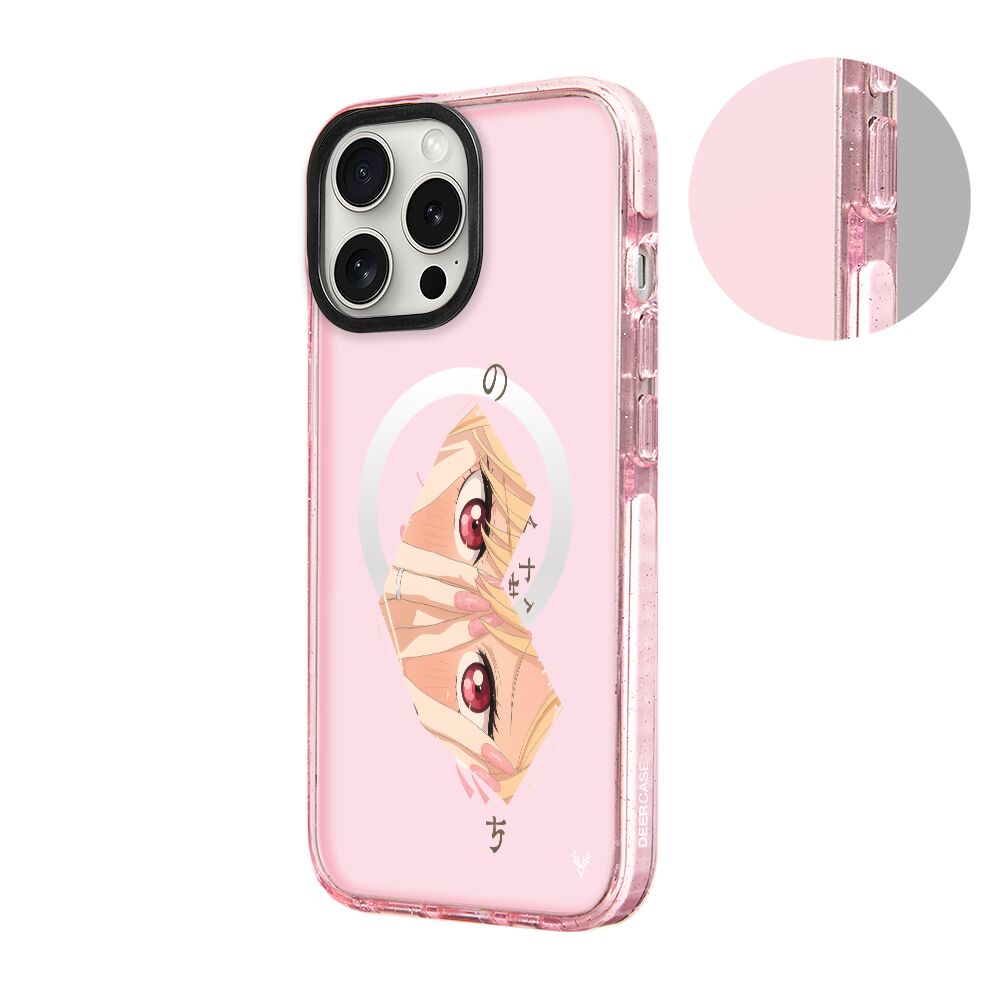 MagsafeliArtycaseSimliPembe
