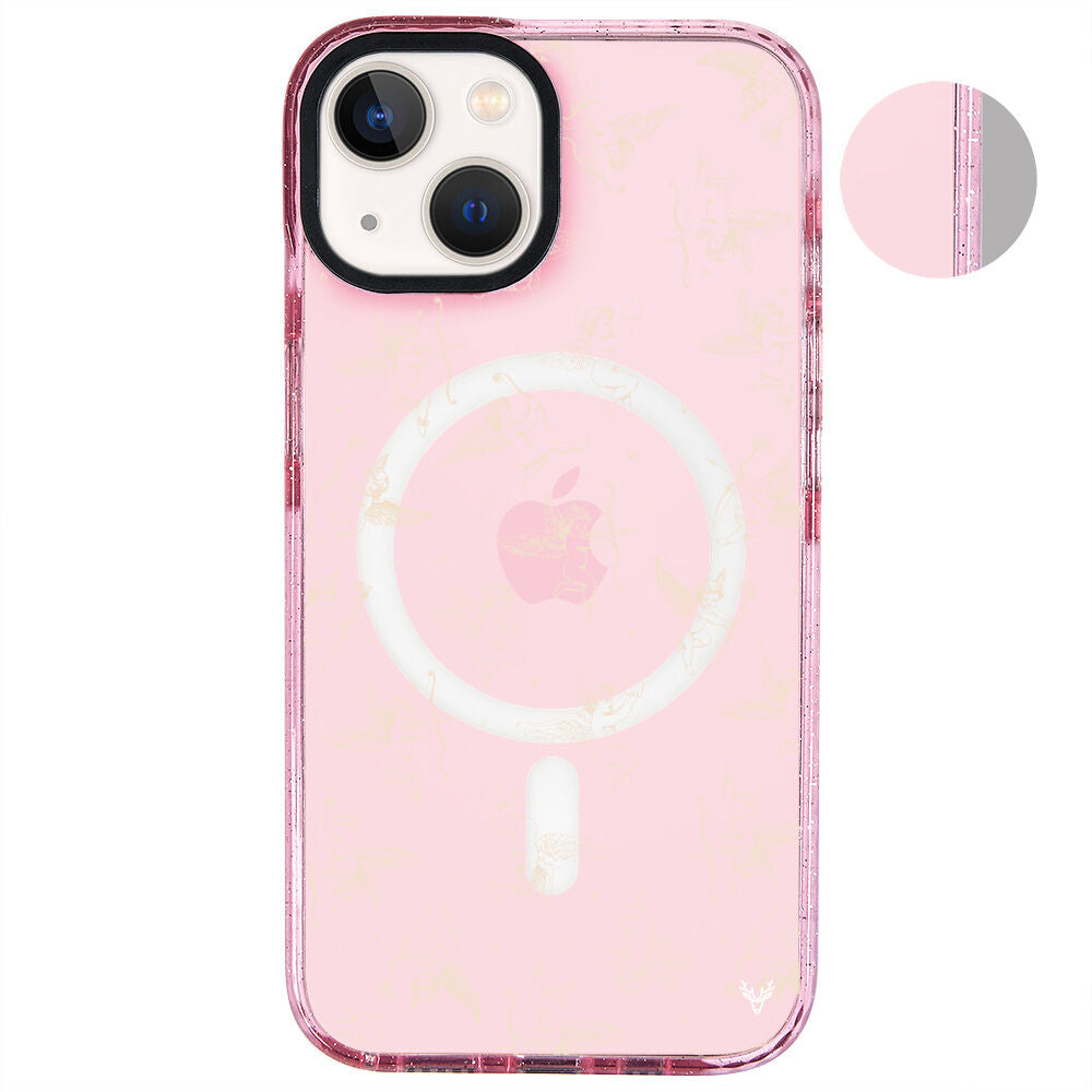 MagsafeliArtycaseSimliPembe