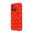 Xiaomi Redmi 12C Sessiz Melekler Telefon Kılıfı - Renkli Silikon - Kırmızı