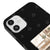 iPhone 12 Mini Yıldızlı Akşam Telefon Kılıfı - Renkli Silikon - Siyah