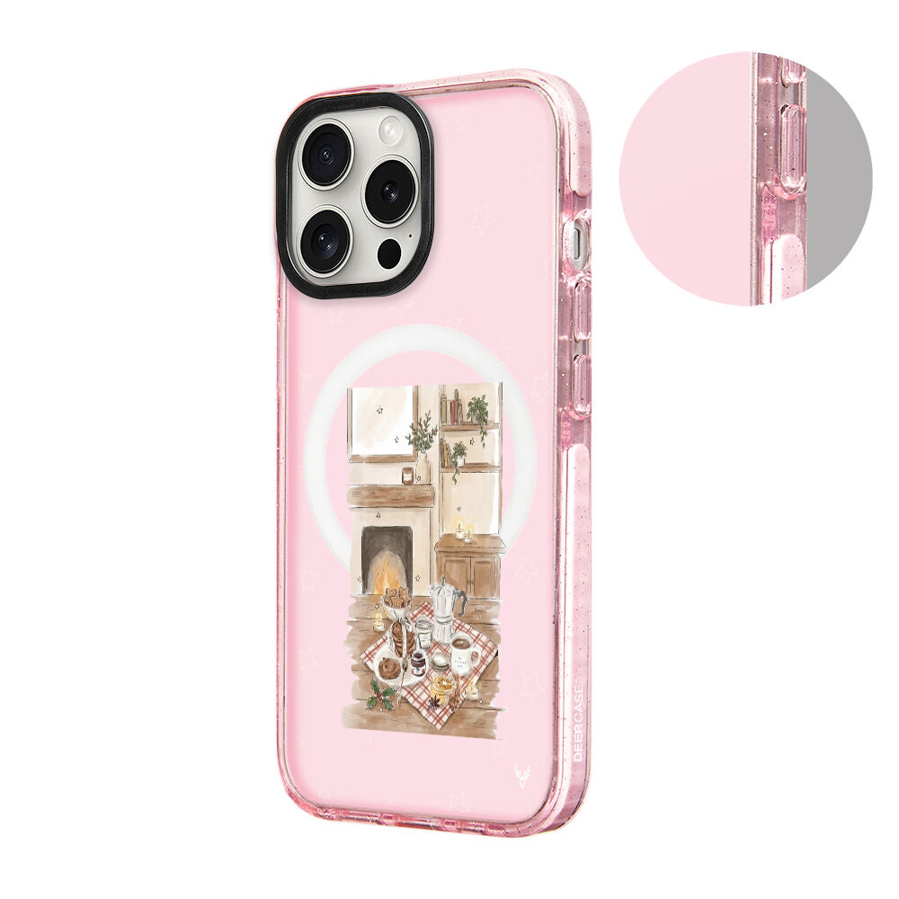 MagsafeliArtycaseSimliPembe