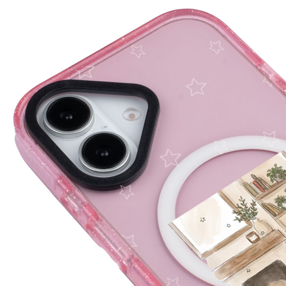 MagsafeliArtycaseSimliPembe