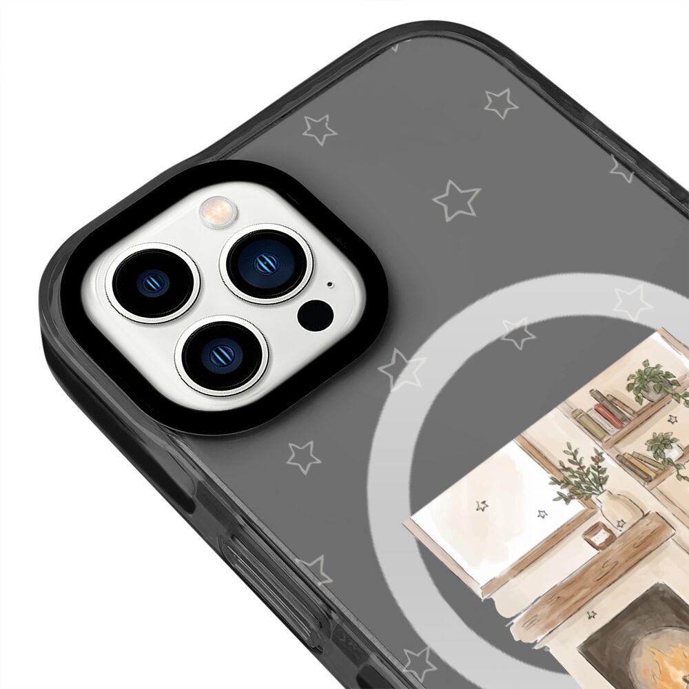 MagsafeliArtycaseCoolBlack