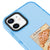 iPhone 11 Fiyonk Kruvasan Telefon Kılıfı - Artycase - Azure
