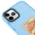iPhone 11 Pro Max Fiyonk Kruvasan Telefon Kılıfı - Artycase - Azure