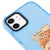 iPhone 12 Fiyonk Kruvasan Telefon Kılıfı - Artycase - Azure