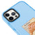 iPhone 12 Pro Fiyonk Kruvasan Telefon Kılıfı - Artycase - Azure
