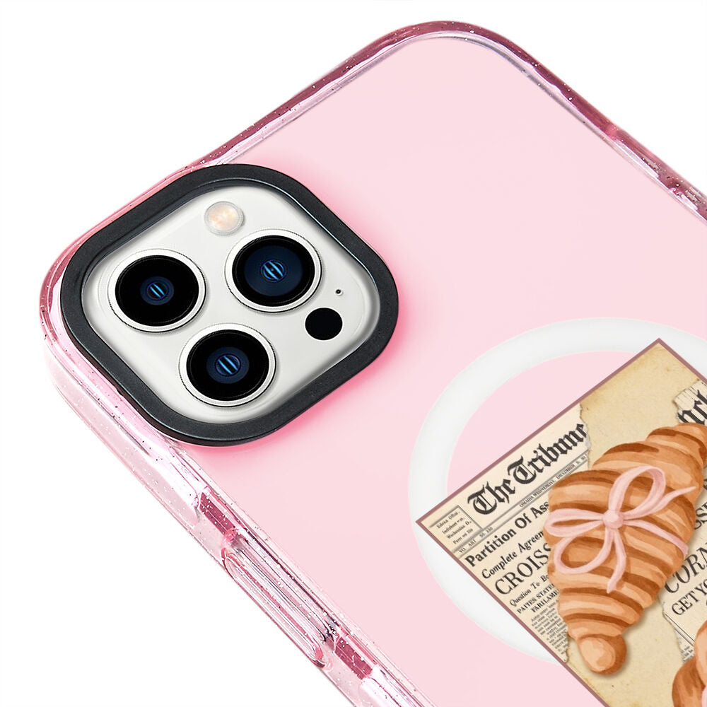 MagsafeliArtycaseSimliPembe