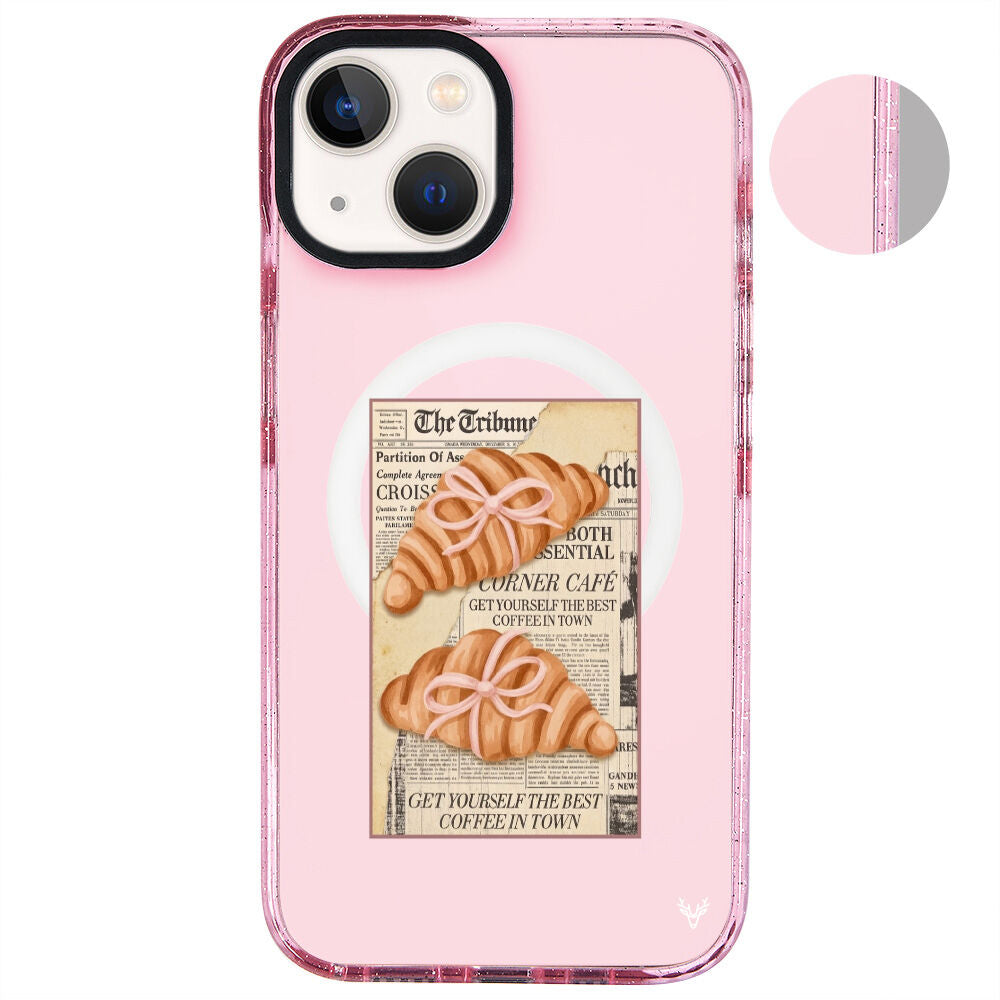 MagsafeliArtycaseSimliPembe