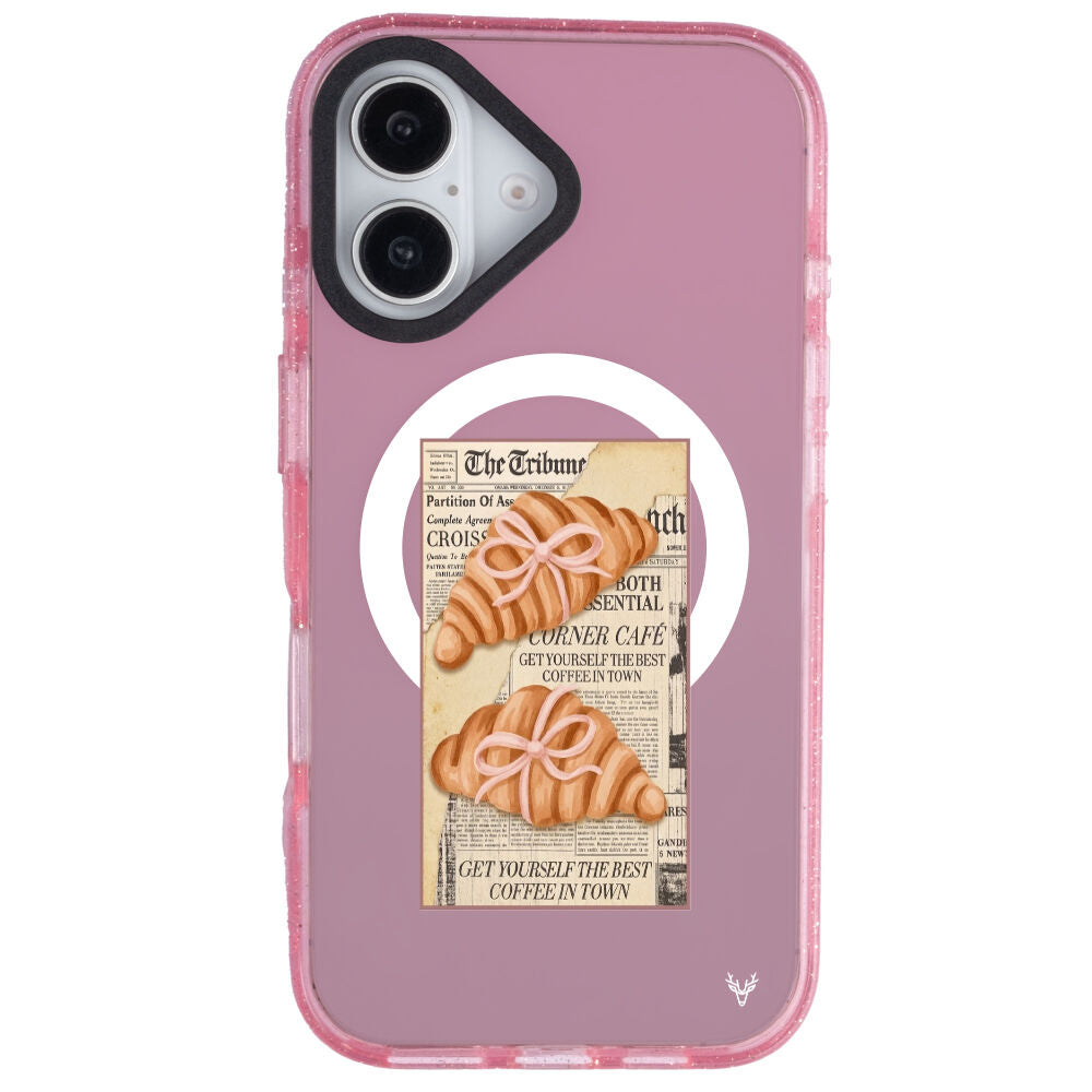 MagsafeliArtycaseSimliPembe