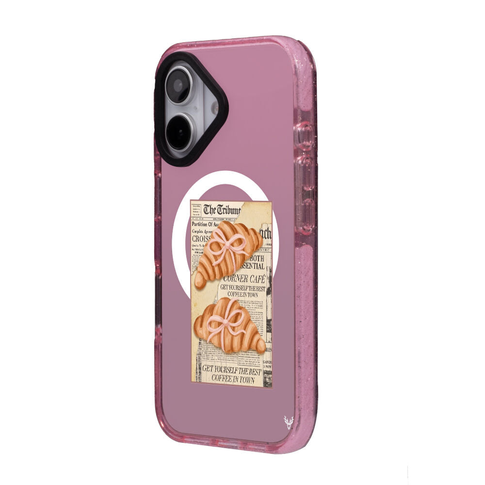 MagsafeliArtycaseSimliPembe
