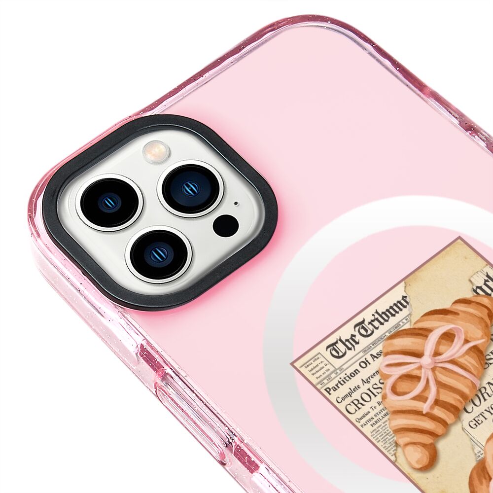 MagsafeliArtycaseSimliPembe