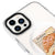iPhone 16 Pro Max Fiyonk Kruvasan Telefon Kılıfı - Magsafeli Artycase - Beyaz