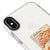 iPhone X Fiyonk Kruvasan Telefon Kılıfı - Artycase - Beyaz