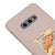 Samsung S10 E Fiyonk Kruvasan Telefon Kılıfı - Renkli Silikon - Pudra