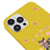 iPhone 12 Pro Max Lucky Moment Telefon Kılıfı - Renkli Silikon - Sarı