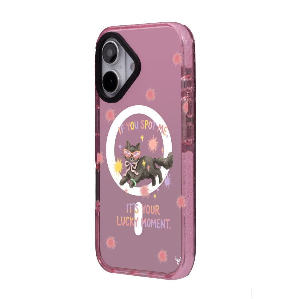 MagsafeliArtycaseSimliPembe