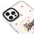 iPhone 16e Lucky Moment Telefon Kılıfı - Artycase - Beyaz