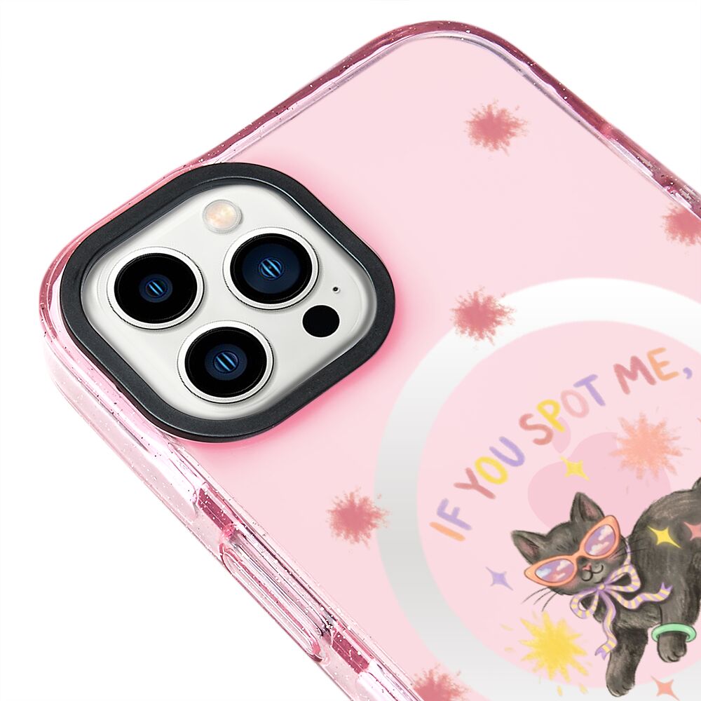 MagsafeliArtycaseSimliPembe