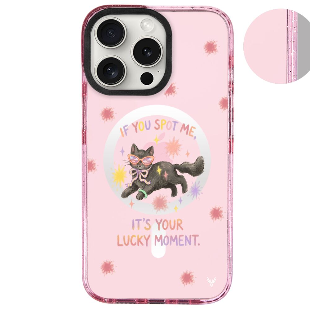 MagsafeliArtycaseSimliPembe