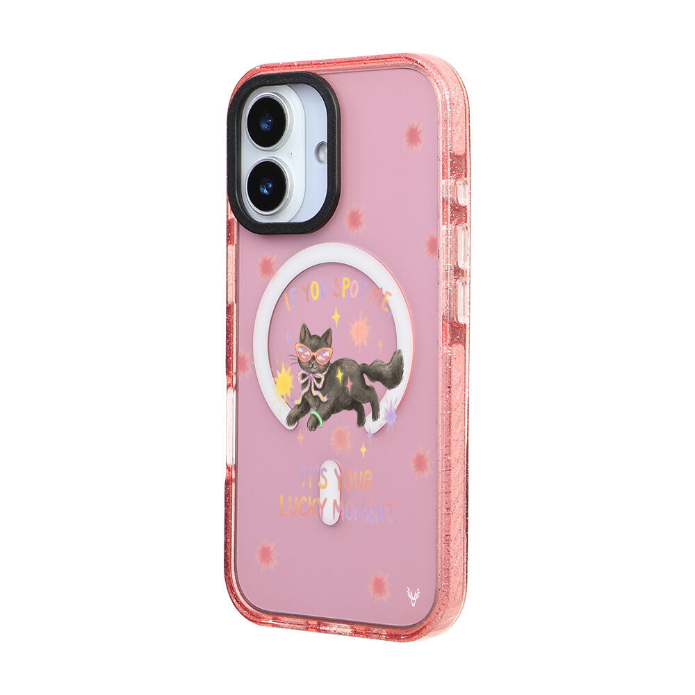 MagsafeliArtycaseSimliPembe