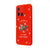 Xiaomi Redmi 12C Lucky Moment Telefon Kılıfı - Renkli Silikon - Kırmızı