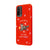 Xiaomi Redmi 9T Lucky Moment Telefon Kılıfı - Renkli Silikon - Kırmızı