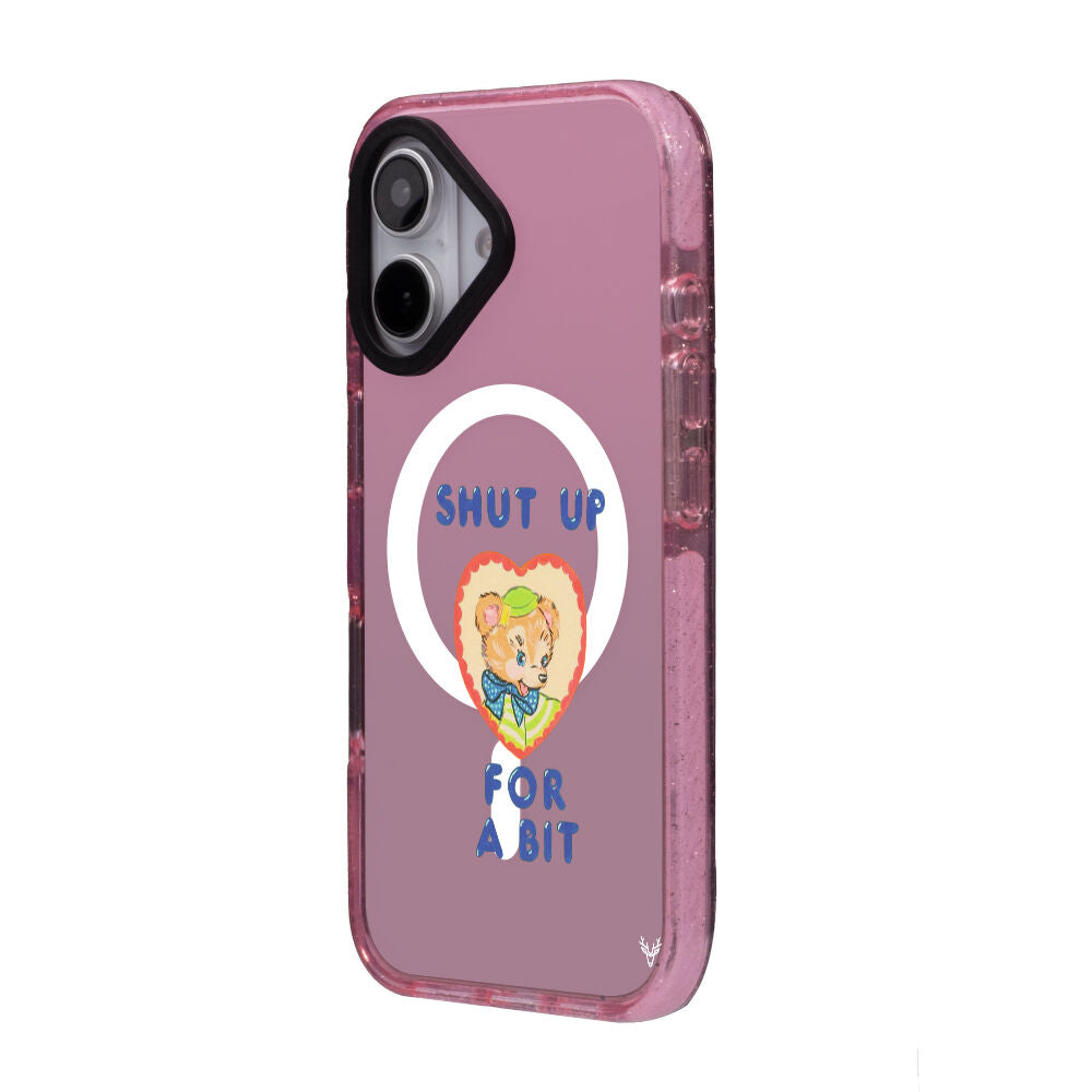 MagsafeliArtycaseSimliPembe