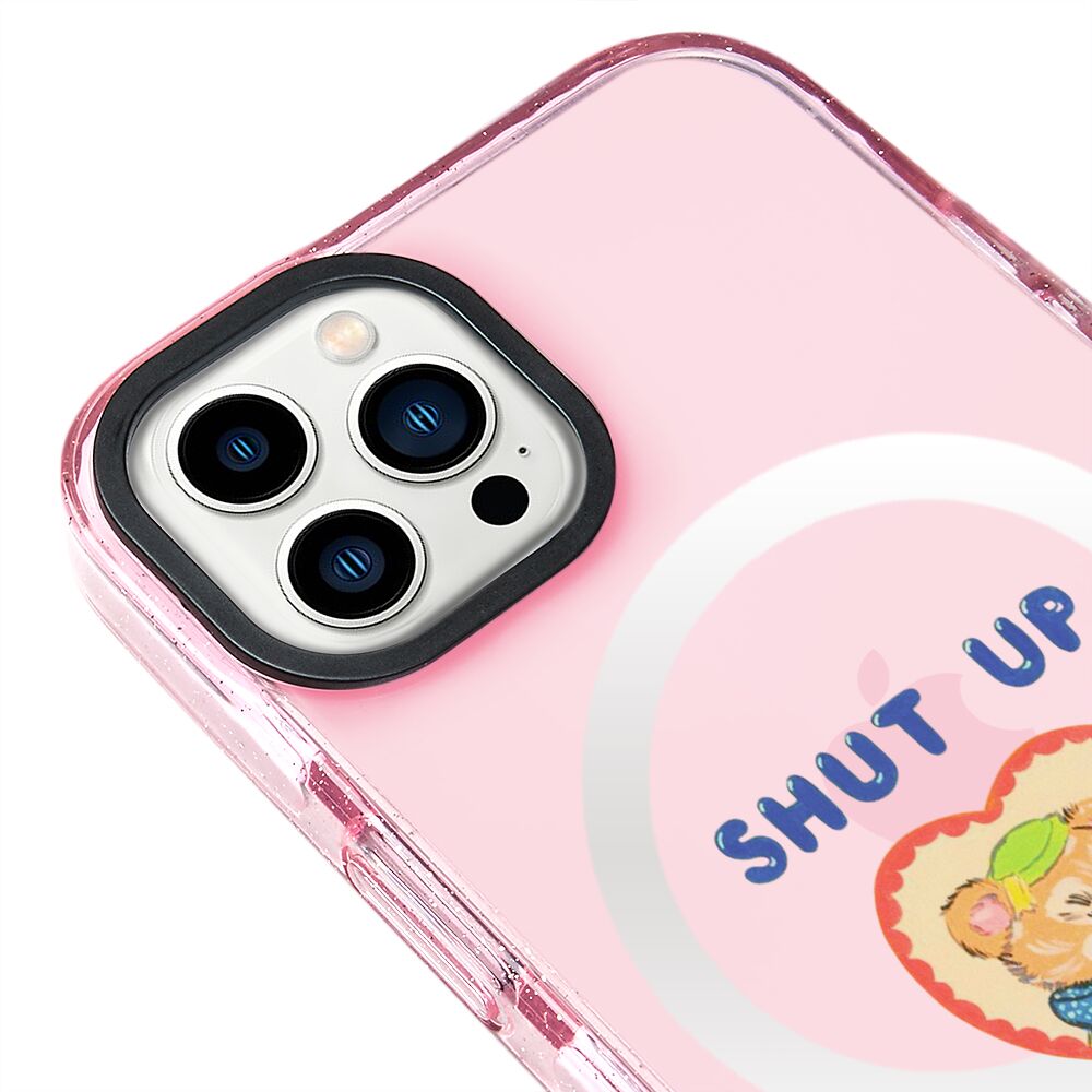 MagsafeliArtycaseSimliPembe